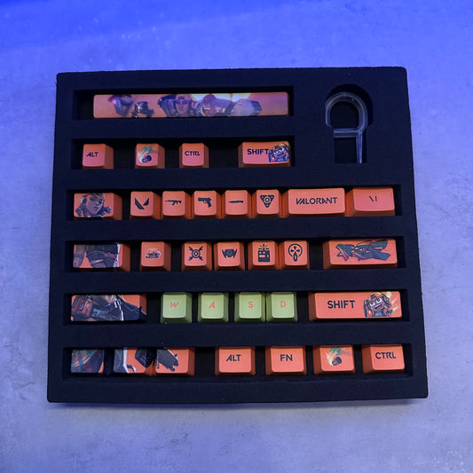 Raze 29 keycaps