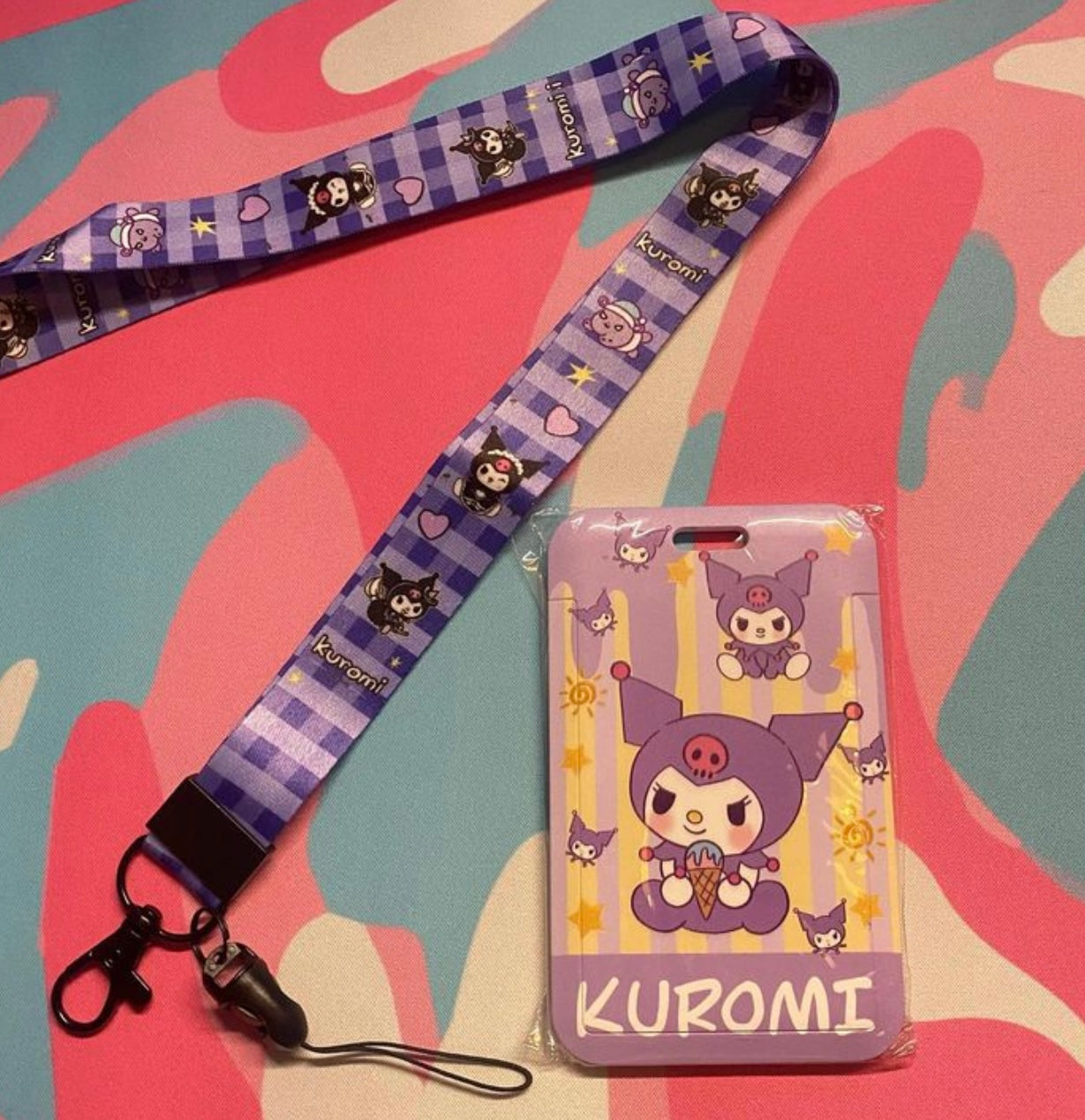 Kuromi card holder #2