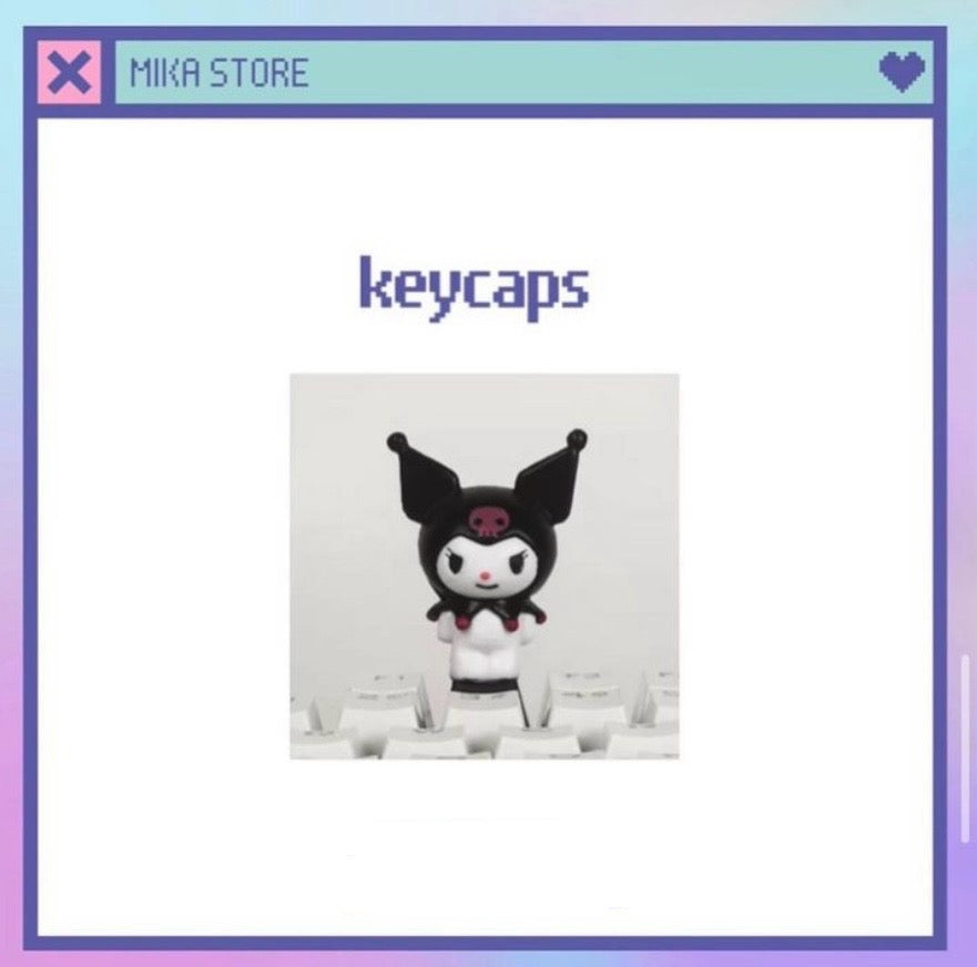 Kuromi keycaps