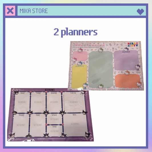 2pcs planners