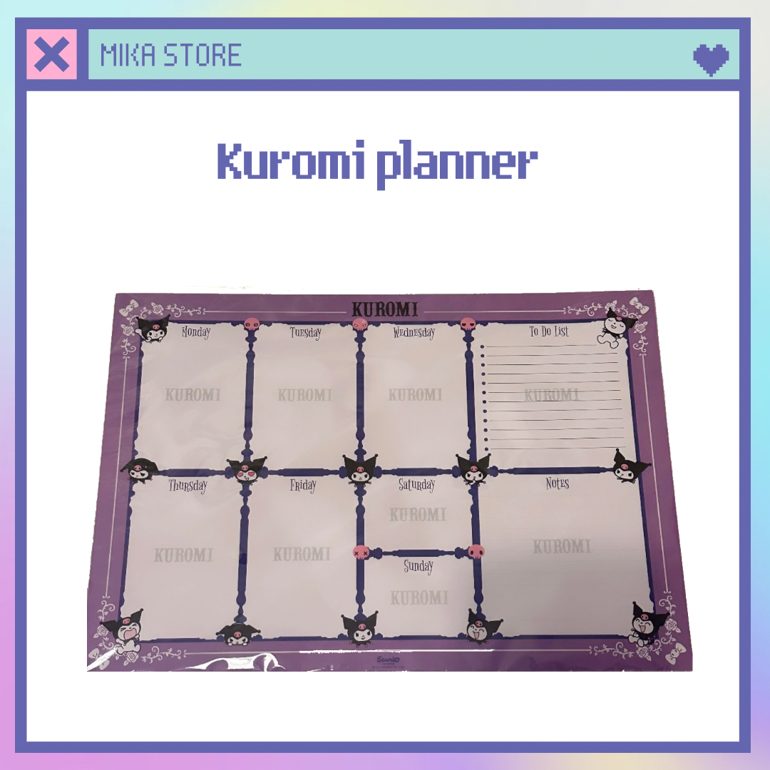 Kuromi planner