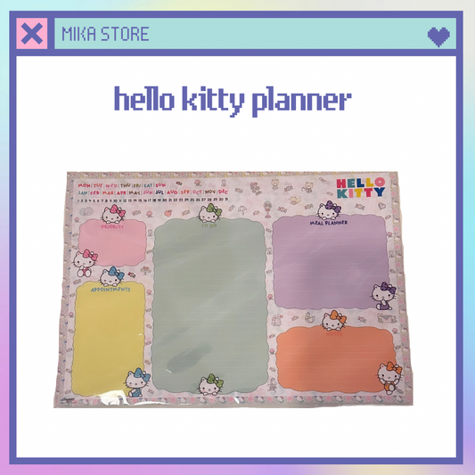 Hello kitty planner